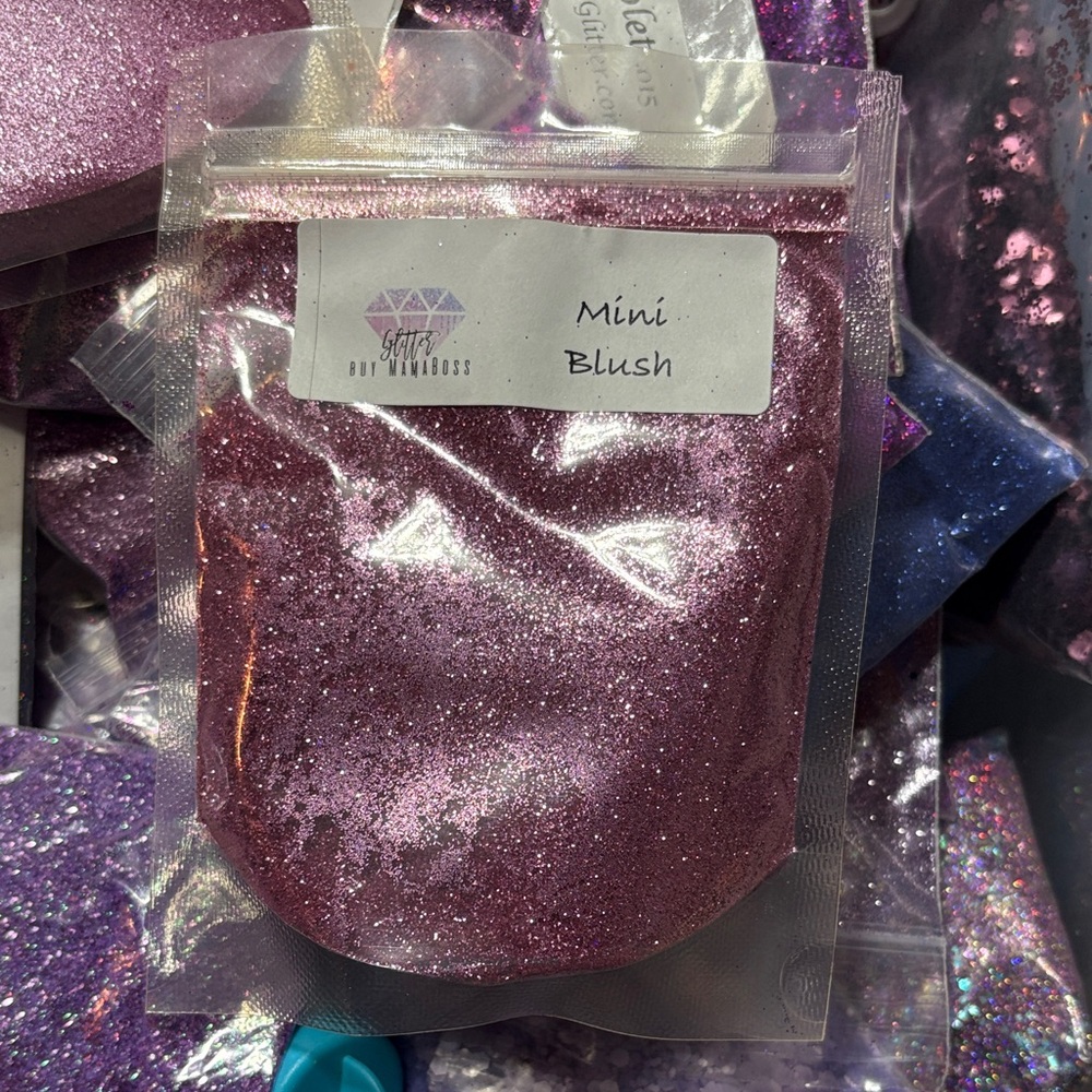 Mini Blush Glitter Pack